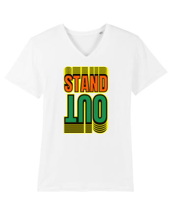 Stand Out.Motivational Quote White