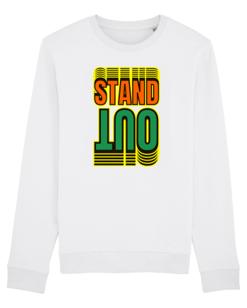 Stand Out.Motivational Quote White