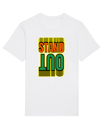 Stand Out.Motivational Quote White