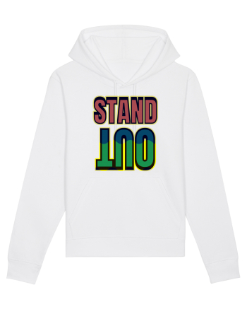 Stand Out.Motivational Quote White