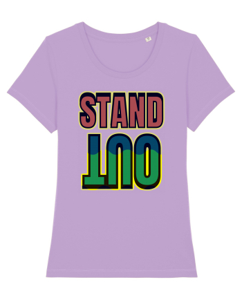 Stand Out.Motivational Quote Lavender Dawn