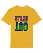 Stand Out.Motivational Quote Tricou mânecă scurtă Unisex Rocker