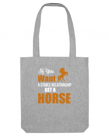 HORSE Heather Grey