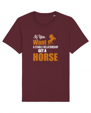 HORSE Burgundy