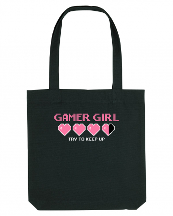 Gamer Girl Black