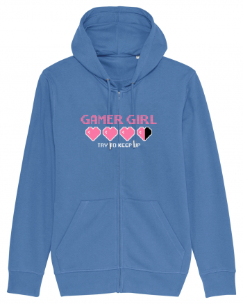 Gamer Girl Bright Blue