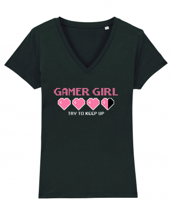 Gamer Girl Black