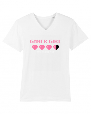 Gamer Girl White