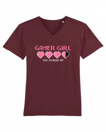 Gamer Girl Burgundy