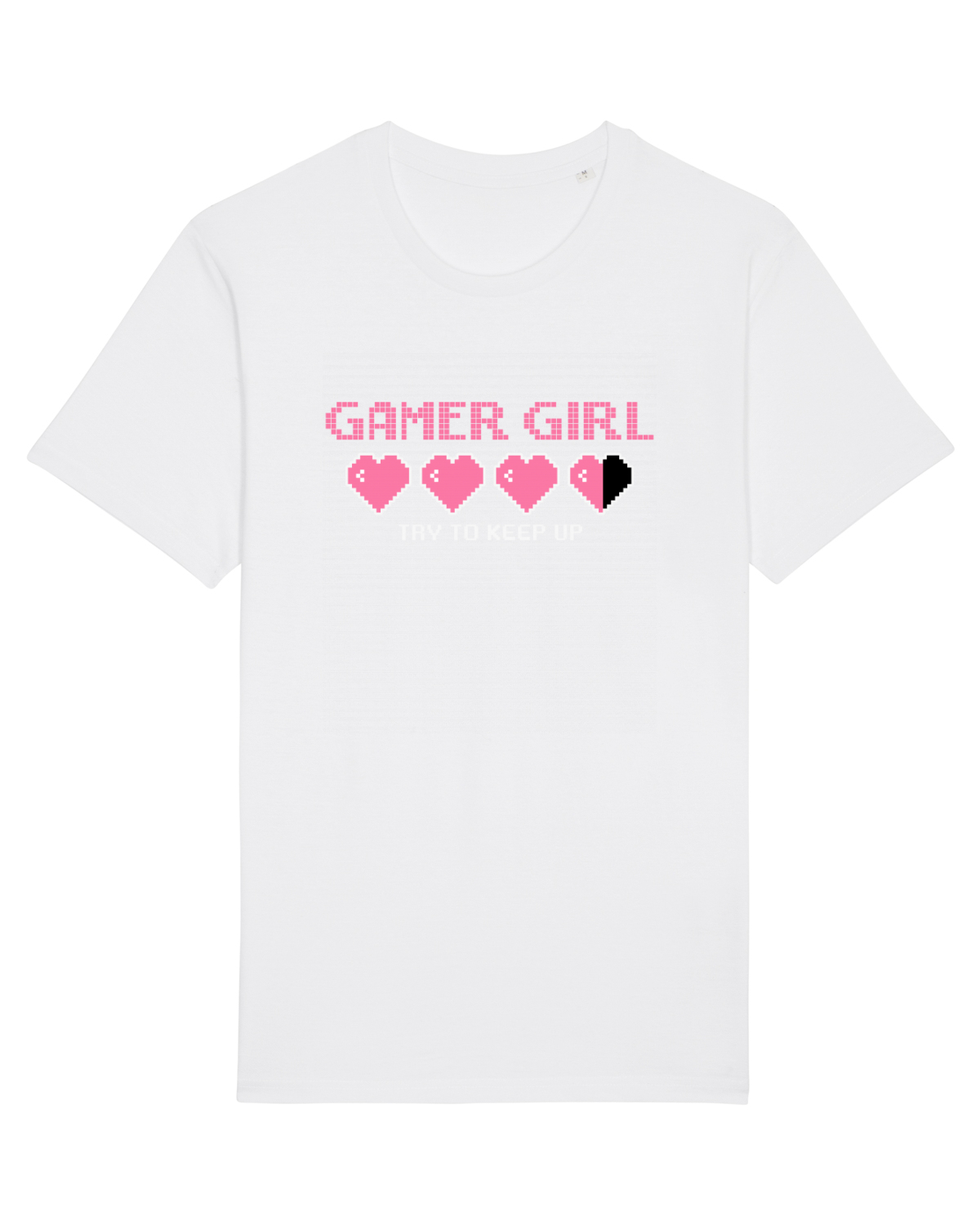 Tricou mânecă scurtă Unisex Rocker White