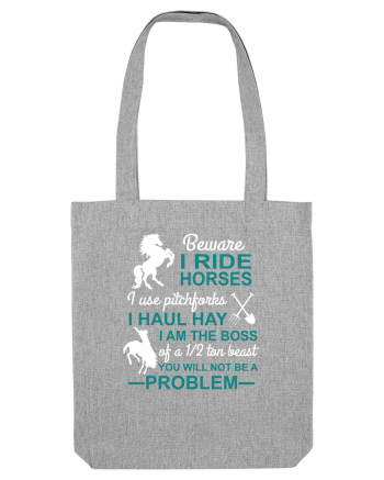 HORSE Heather Grey