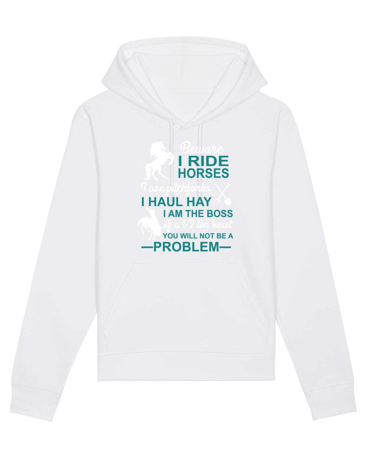 Hanorac Unisex Drummer White