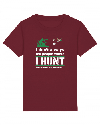 HUNT Burgundy