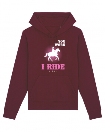 HORSE Burgundy