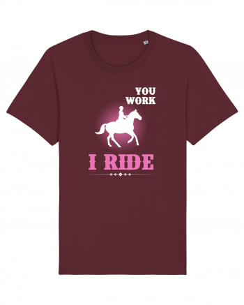 HORSE Burgundy