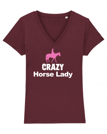 HORSE Burgundy