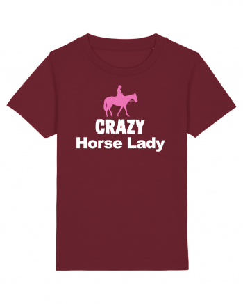 HORSE Burgundy