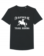 HORSE Tricou mânecă scurtă guler larg Bărbat Skater