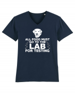 LAB TESTING Tricou mânecă scurtă guler V Bărbat Presenter