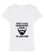 BEARD Tricou mânecă scurtă guler V Damă Evoker