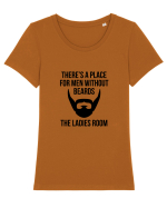 BEARD Tricou mânecă scurtă guler larg fitted Damă Expresser