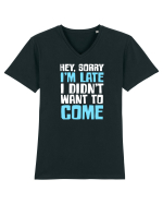 LATE Tricou mânecă scurtă guler V Bărbat Presenter