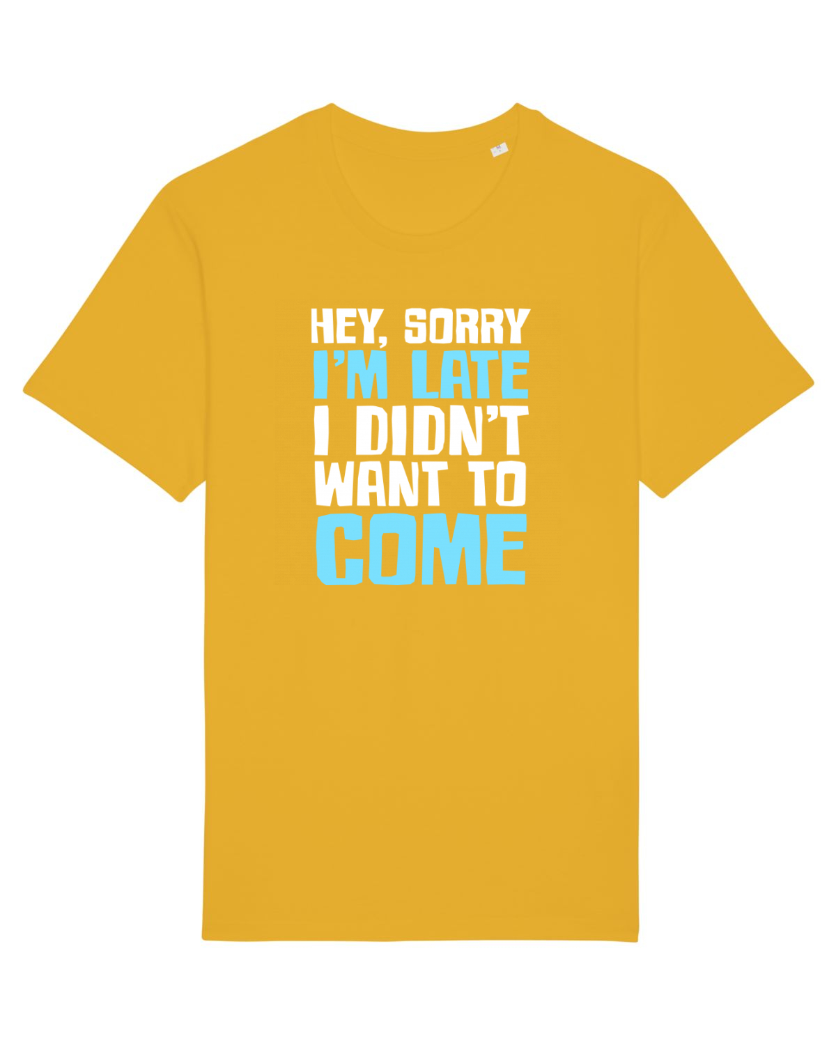 Tricou mânecă scurtă Unisex Rocker Spectra Yellow