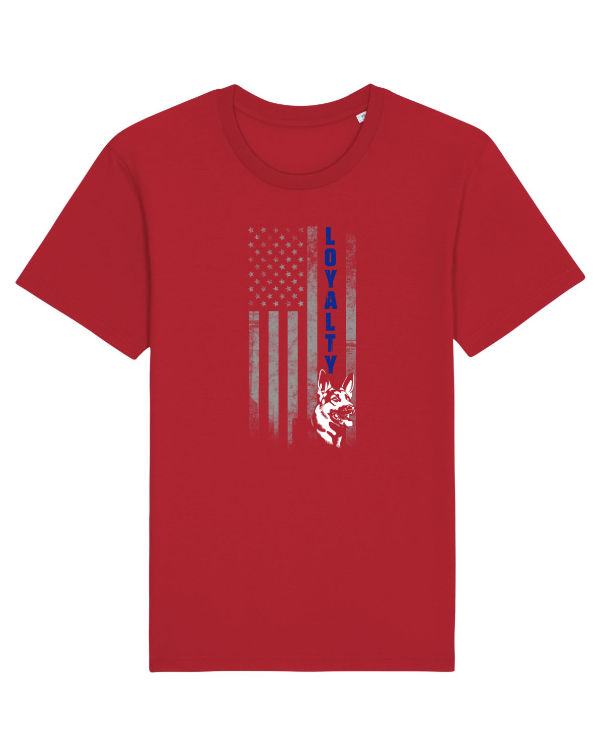 Tricou mânecă scurtă Unisex Rocker Red