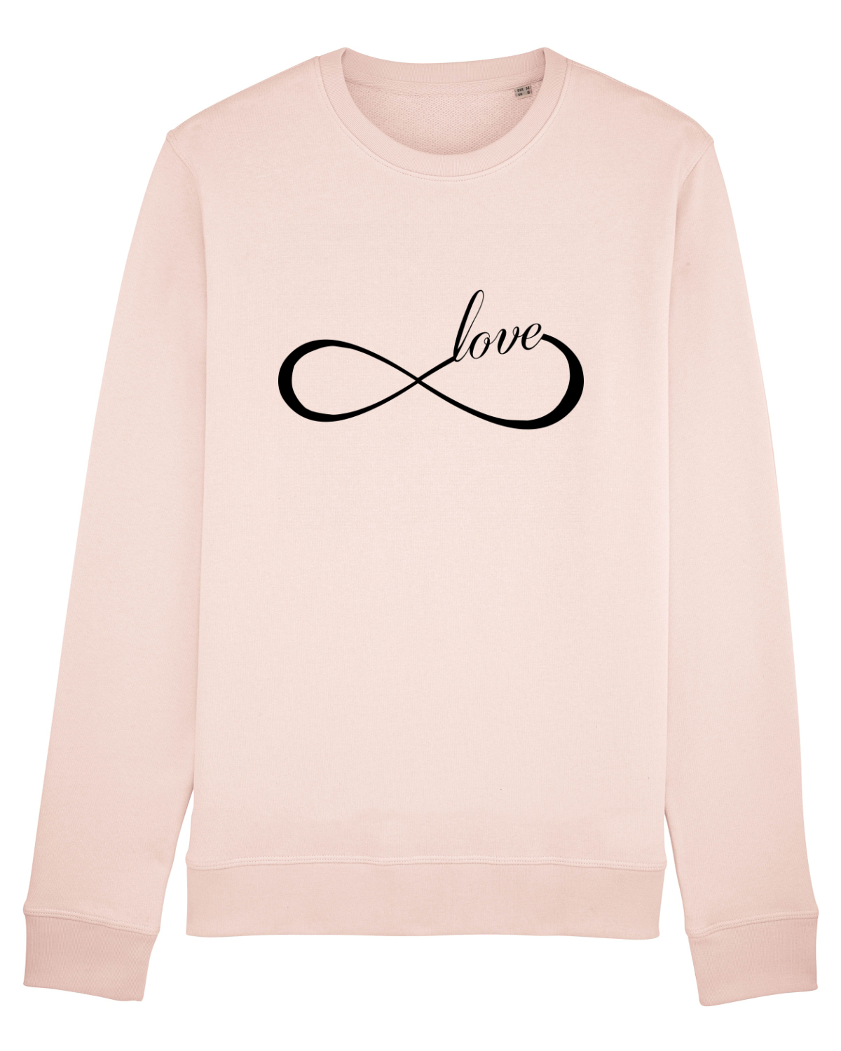 Bluză mânecă lungă Unisex Rise Candy Pink