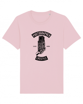 Photographer Lifestyle Black Cotton Pink