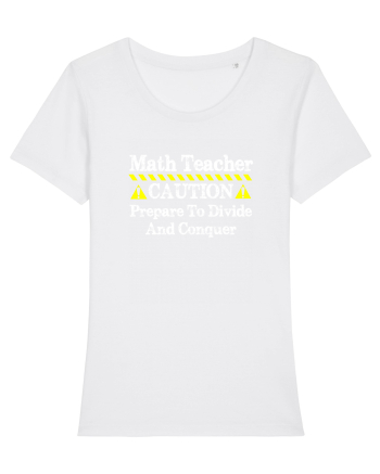 MATH TEACHER White