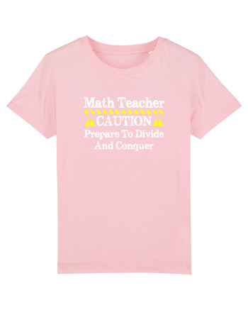 MATH TEACHER Cotton Pink