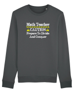 MATH TEACHER Bluză mânecă lungă Unisex Rise
