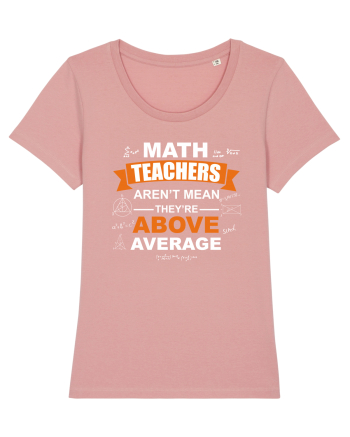 MATH TEACHER Canyon Pink