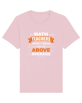 MATH TEACHER Cotton Pink