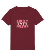 Pentru Crăciun în familie - Family forever Tricou mânecă scurtă  Copii Mini Creator