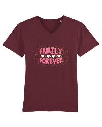 Pentru Crăciun în familie - Family forever Burgundy