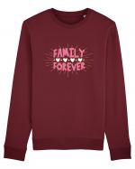 Pentru Crăciun în familie - Family forever Bluză mânecă lungă Unisex Rise