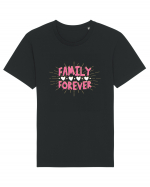 Pentru Crăciun în familie - Family forever Tricou mânecă scurtă Unisex Rocker