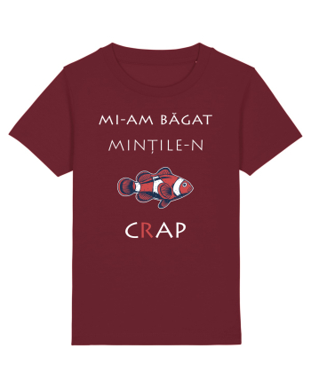 Mi-am băgat Mințile-n Cap (white) Burgundy