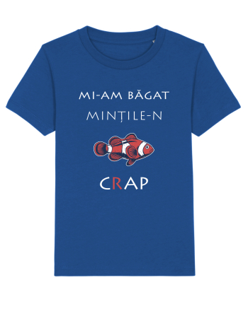 Mi-am băgat Mințile-n Cap (white) Majorelle Blue