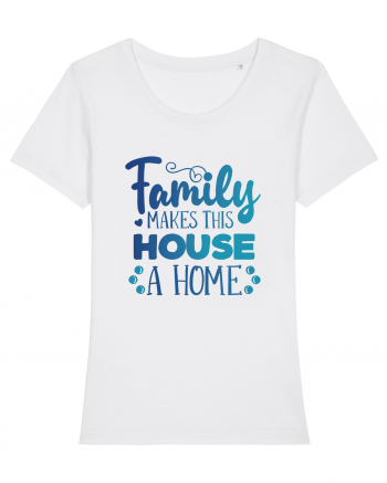 Pentru Crăciun în familie - Family makes this house a home White