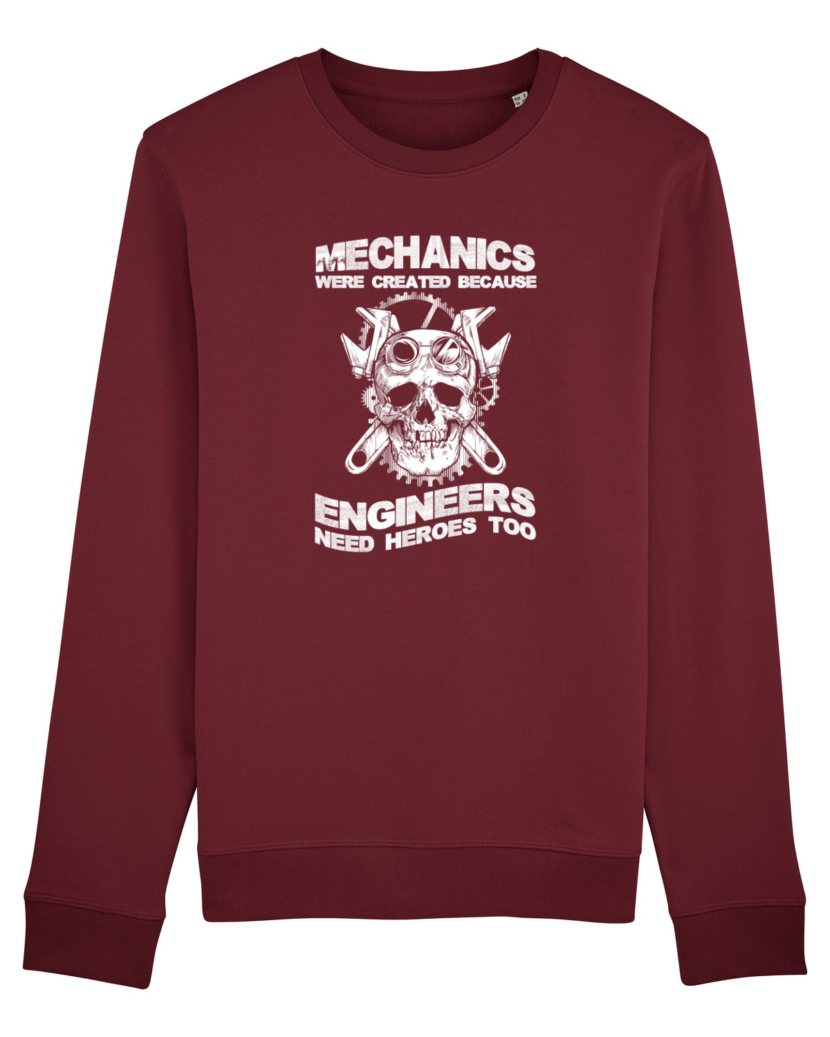 Bluză mânecă lungă Unisex Rise Burgundy