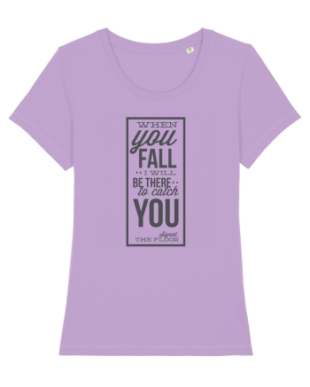 Wken You Fall (black) Lavender Dawn