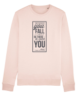 Wken You Fall (black) Bluză mânecă lungă Unisex Rise