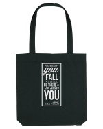 Wken You Fall (white) Sacoșă textilă