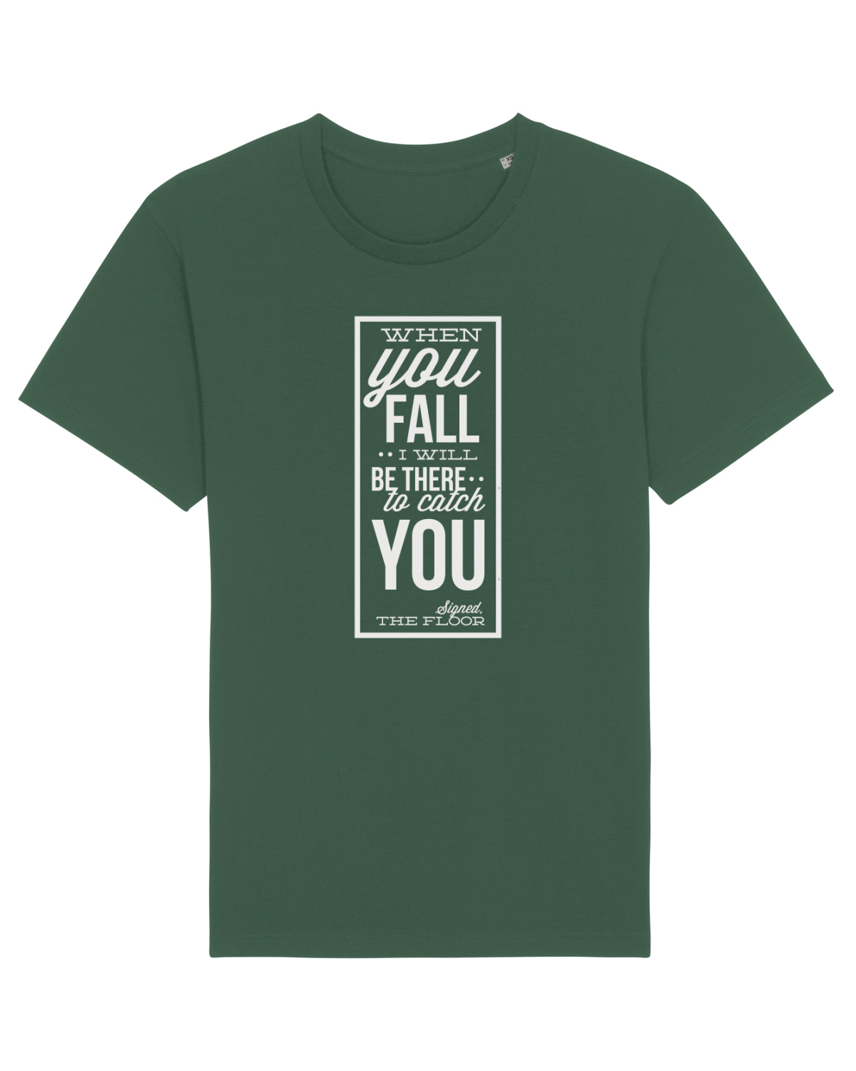 Tricou mânecă scurtă Unisex Rocker Bottle Green