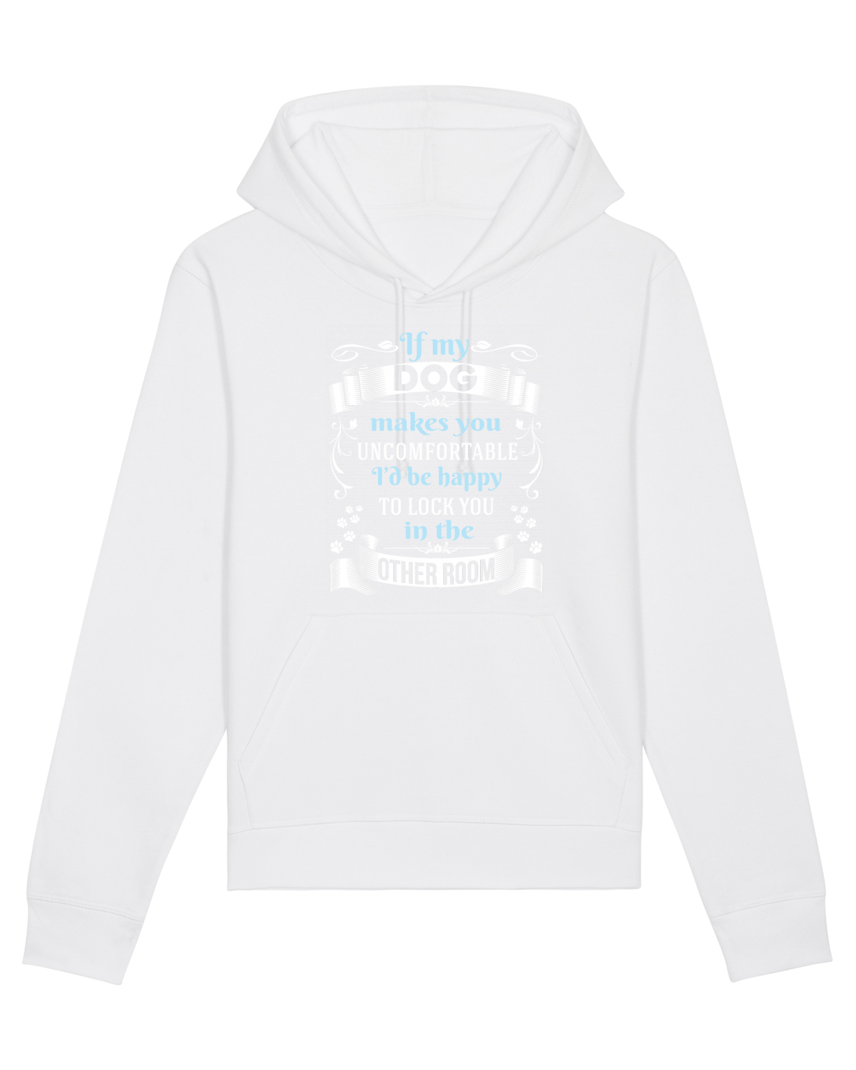 Hanorac Unisex Drummer White