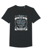 DOG Tricou mânecă scurtă guler larg Bărbat Skater