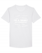 NANNY Tricou mânecă scurtă guler larg Bărbat Skater